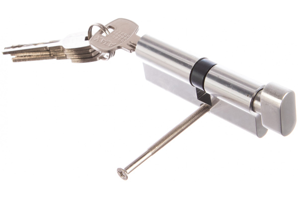 Цилиндровый механизм с вертушкой AJAX AX202/80 mm 40+10+30 CP хром 5 кл. 41291