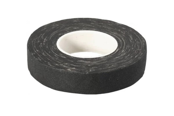 Изолента ЗУБР Электрик Про Х/Б, 30 м, черная 1231-30