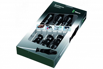 Набор отверток 1734/55/6 SATZ 6TLG / 6 PCS WERA WE-031281