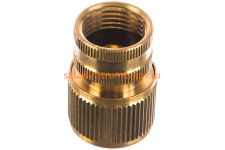 Соединитель латунный быстросъемный, внутренняя резьба 1/2" PALISAD 66270