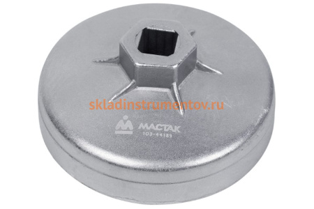 Торцевой съёмник масляных фильтров 89мм, 15 граней, 1/2, Honda, Mitsubishi МАСТАК 103-44189