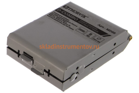 Набор круглых ручных плашек Thorvik D-COMBO М3-М12, HSS, 8 предметов MDS8 52885