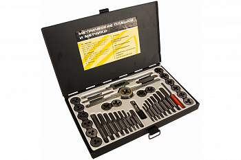 Набор метчиков и плашек 40 предметов ЭВРИКА ER-00401