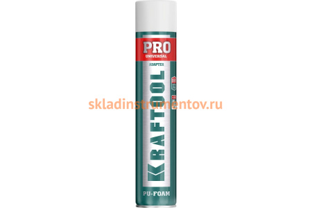 Монтажная пена KRAFTOOL ADAPTER PRO 750 мл, адаптерная, всесезонная, SVS 41173_z01