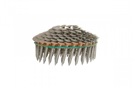 Кровельный барабанный гвоздь FOXWELD AERO c кольцевой накаткой, 3,1 х 32 мм, лента 120 шт /C45/ 6775