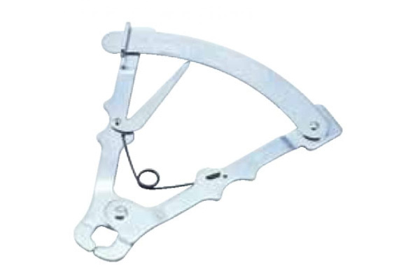 Измеритель толщины тормозных колодок с кривизной от 90 до 40 градусов FORCE 9B1801