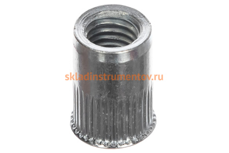 Заклепка резьбовая стальная с насечкой (50 шт; М8; уменьшенный борт) MESSER 212108S-50