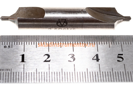 Сверло центровочное 2.5мм Р6М5 тип B GRIFF a141017