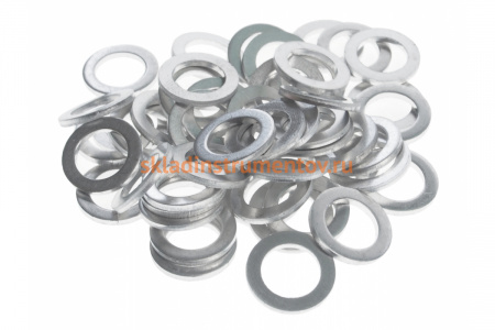 Алюминиевая шайба JTC 10.0х16.0х1.5, 25 шт. INF.13.1016-1.5