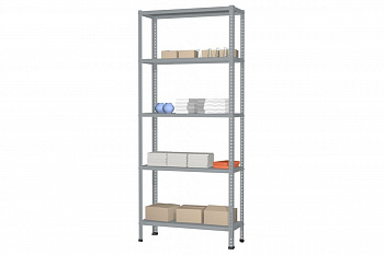 Архивный стеллаж В*Ш*Г 2500*700*600 5 полок Верстакофф 110021