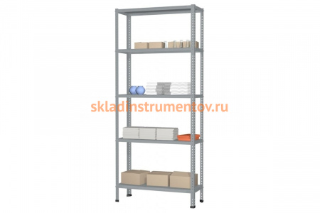 Архивный стеллаж В*Ш*Г 2500*700*600 5 полок Верстакофф 110021