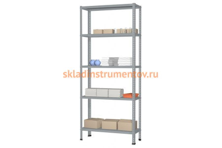 Архивный стеллаж В*Ш*Г 2500*700*600 5 полок Верстакофф 110021