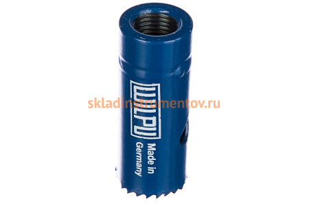 Коронка Bi-metall мелкий зуб (20х38 мм) WILPU 3102000101