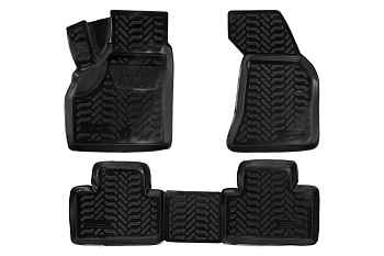 Ковры в салон Airline 3D с подпятником для Lada Priora 07 4 шт. ACM-PS-06