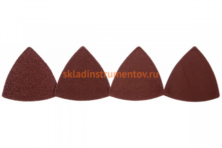Набор шлифовальных листов дельтавидных (80 мм) 12 шт. ПРАКТИКА 240-423