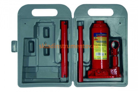 Гидравлический бутылочный домкрат ЗУБР 43060-3-K