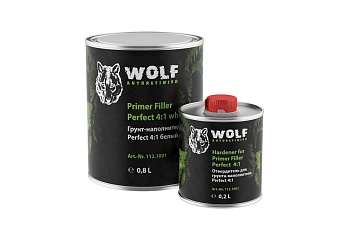 Грунт-наполнитель Wolf Perfect Filler 4:1, белый 112.1001