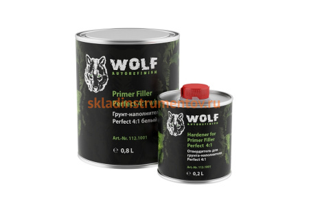 Грунт-наполнитель Wolf Perfect Filler 4:1, белый 112.1001