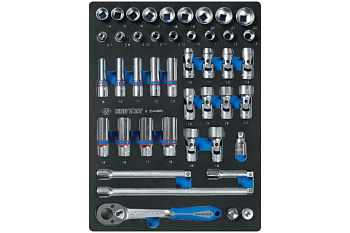 Ложемент для набора торцевых головок 9-3544MRV, EVA KING TONY 85811532B