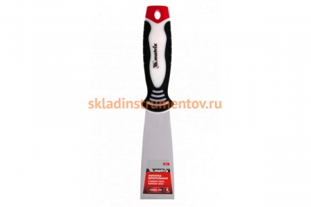 Шпательная лопатка из нержавеющей стали, 40 мм, 3-компонентная ручка MATRIX 85531