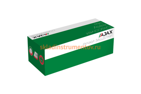 Ручка защелка AJAX 6082 SN-E кл./фик. мат. никель 39539