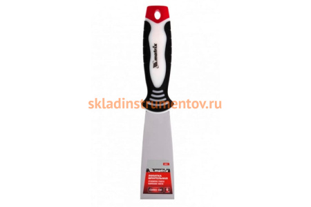 Шпательная лопатка из нержавеющей стали, 40 мм, 3-компонентная ручка MATRIX 85531