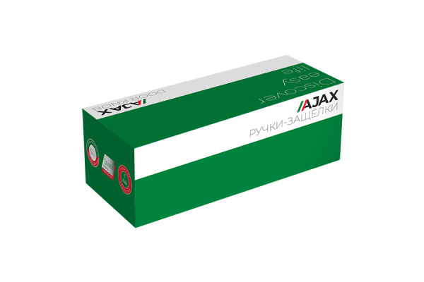 Ручка защелка AJAX 6082 CP-E кл./фик. хром 39527