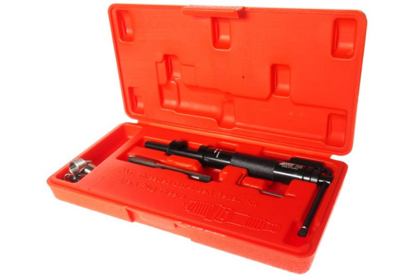 Набор инструментов для восстановления резьбы свечей зажигания (пружинная вставка М11х1.5, 5 штук) JTC 4310