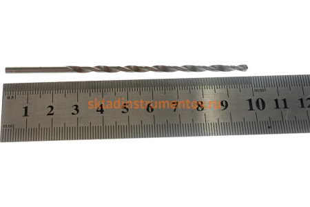 Сверло по металлу удлиненное (3х100 мм) ПРАКТИКА 774-689