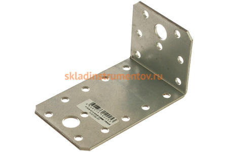 Крепежный уголок Зубр МАСТЕР асимметричный 55х50х90мм 1шт 310156-55