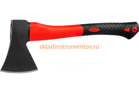 Кованый топор MIRAX 600 с фибергласовой рукояткой 380 мм /общий вес 800 г/ 20601-06_z02