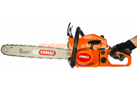 Цепная бензиновая пила СПЕЦ БП-4520