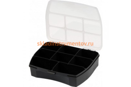 Органайзер для крепежа VOREL 120х100х30мм пластмассовый 78793