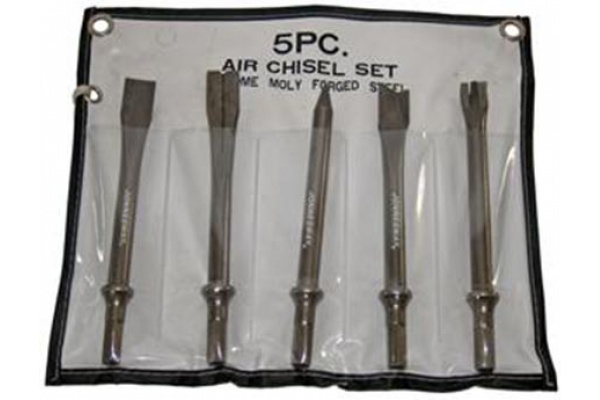 Комплект длинных зубил для пневматического молотка 5 шт JAH-6833H Jonnesway 47515