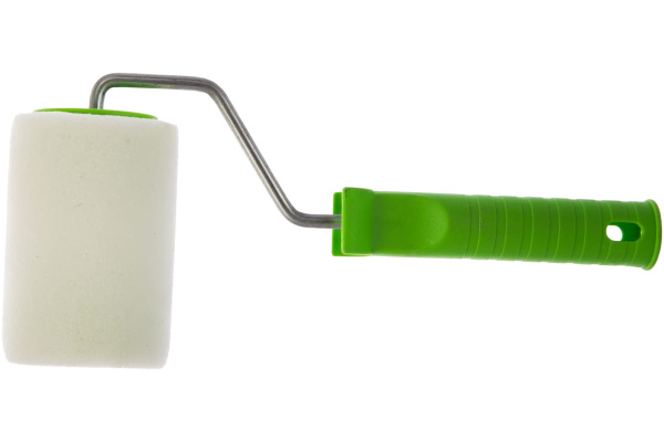 Валик СИБРТЕХ ПОРОЛОН с ручкой,100 мм, D - 48 мм 80101