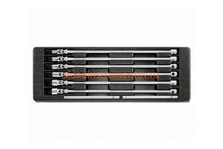 Набор Т-образных воротков с торцевыми головками 8 предметов AIST 0-0090308-a 00-00020067