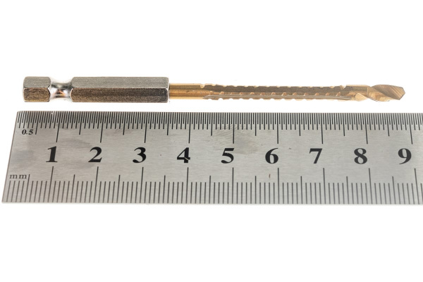 Сверло-фреза универсальное (4х88 мм; шестигранный хвостовик) HAGWERT 572200