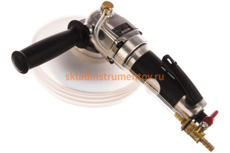 Угловая пневмошлифмашина с подачей воды Byemax BM-618W