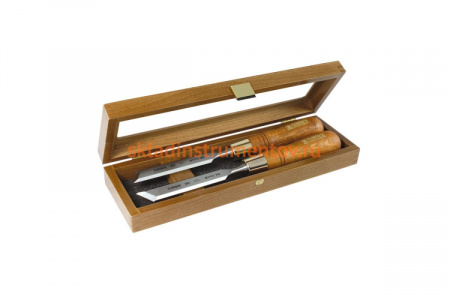Набор из 2 косых стамесок NAREX WOOD LINE PLUS 20 мм 851670