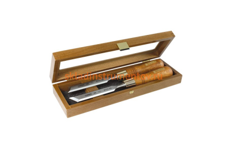Набор из 2 косых стамесок NAREX WOOD LINE PLUS 20 мм 851670