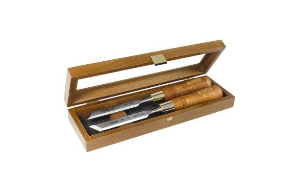 Набор из 2 косых стамесок NAREX WOOD LINE PLUS 20 мм 851670