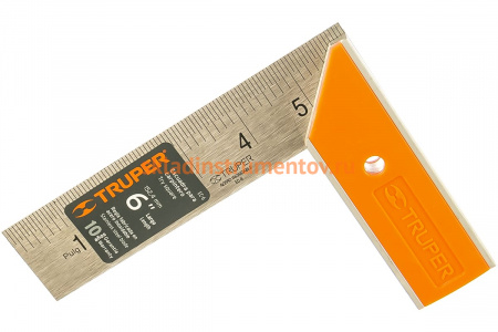 Угольник столяра TRUPER 15 см гравировка 14370