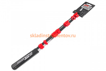 Держатель головок 1/4" L=445мм стальная рейка 14шт пластиковая рукоятка JTC-5912