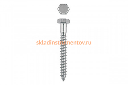 Шурупы для крепления лаг и реек 2 шт. (8х50 мм; ТФ6) ЗУБР 4-300456-08-050