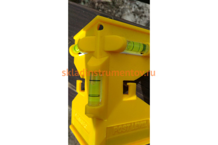 Пластмассовый уровень-угольник с магнитом Stayer MASTER POSTLevel 3456_z01