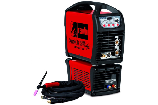 Сварочный аппарат Telwin SUPERIOR TIG 252 AC/DC HF/LIFT VRD AQUA + TIG ACC. 816119