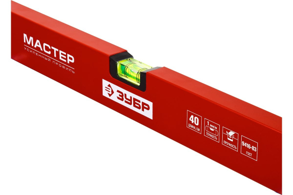 Уровень коробчатый ЗУБР 400 мм 34584-040