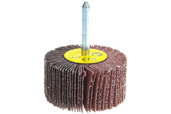 Круг шлифовальный лепестковый на шпильке (60х30 мм; 6 мм; Р60) KLINGSPOR 13051