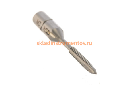 Метчик М 3 с хвостовиком HEX 1/4 дюйма Bucovice Tools 940030