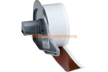 Этикетки M71C-1000-595-BR (винил, 25.4 мм, 15.24 м, коричневый) BRADY brd142343